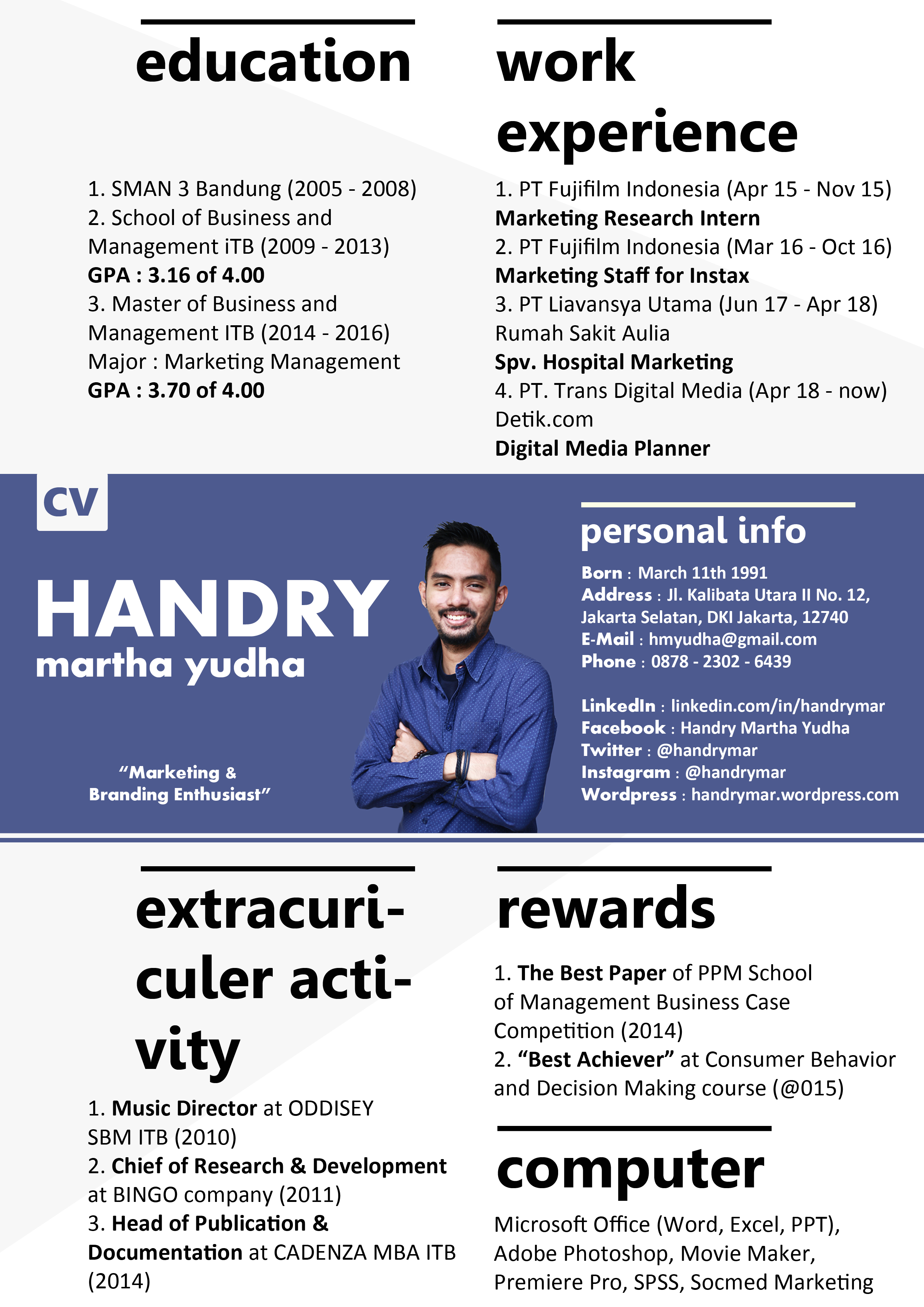CV Handry Juli 2018